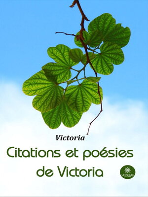 cover image of Citations et poésies de Victoria